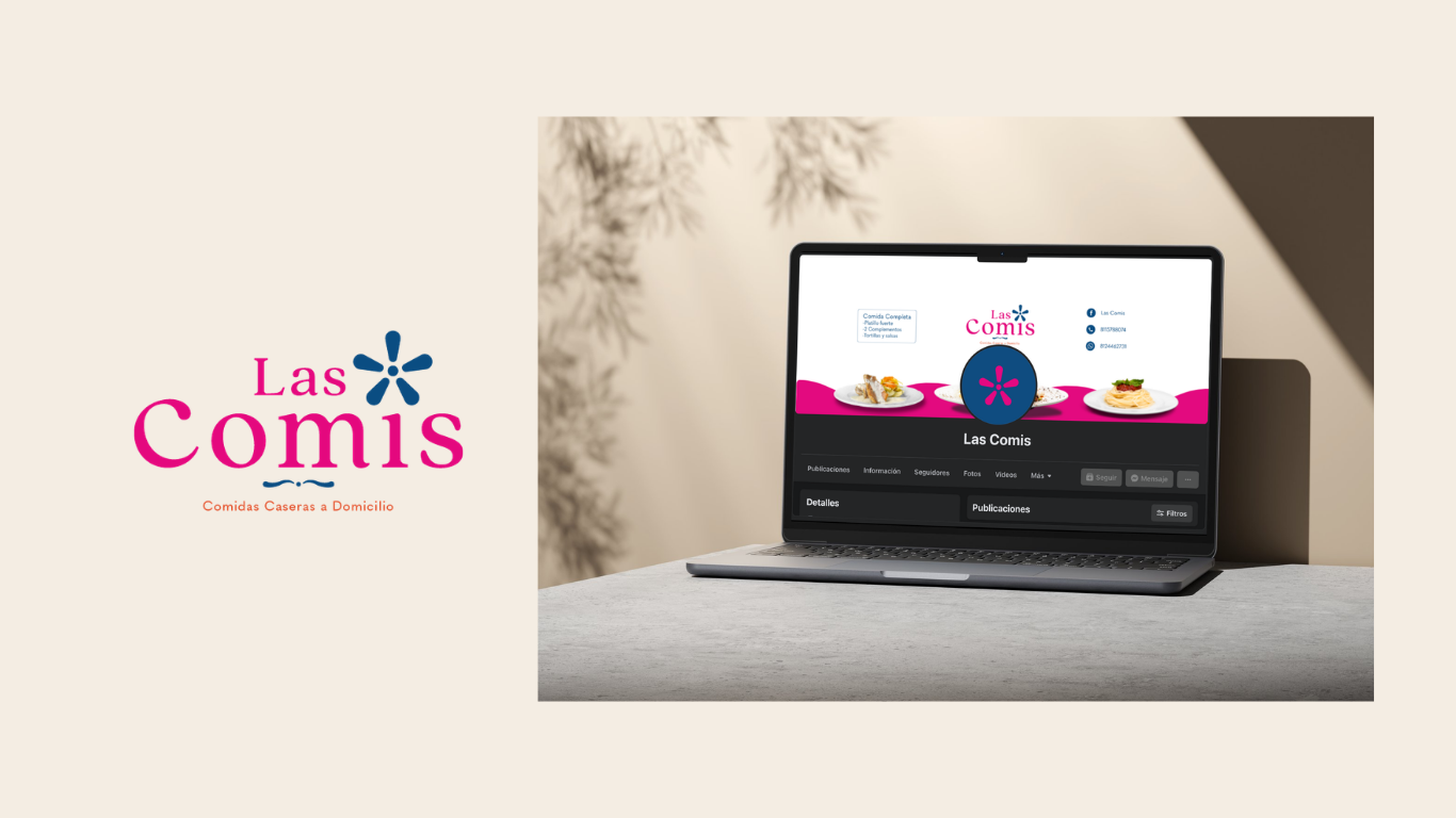 Las Comis — Dark kitchen digital asset